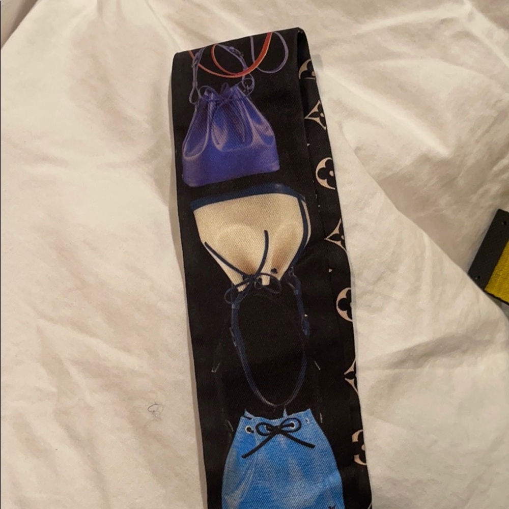 Louis Vuitton Scarf (so cute to tie on bag!)